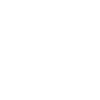 White graphic of an eye